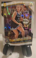 2025 Panini WNBA Prizm Maddy Westbeld RC White Seismic Prizm SP Chicago Sky
