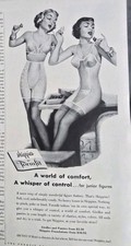 1952 Women's Formfit Skippies Girdles Bras Vintage Fashion Ad