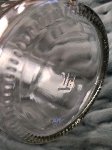 LIMONADE DE CITRON FRANCE CLEAR GLASS BOTTLE WITH WIRED CERAMIC LID VERY CLEAN - Picture 4 of 6