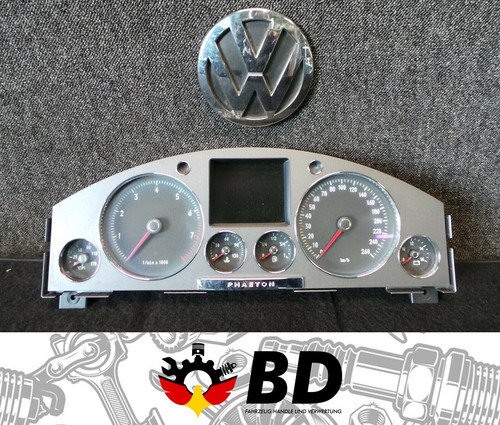 L70-76 * Tachometer Kombiinstrument Tacho Kombiinstrument 3D0920882F VW  PHAETON