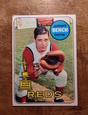 1969 Topps Johnny Bench #95 Rookie Gold Cup Ex-Mint 🔥