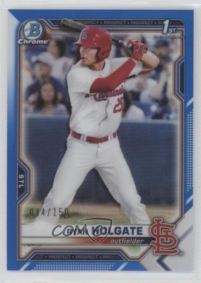 2021 Bowman Draft Chrome Blue Refractor 44/150 Ryan Holgate #BDC-148 1mo1