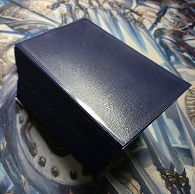 Dragon Shield Night Blue matte standard card sleeves x150 **USED**
