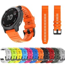 For Garmin Epix Pro Gen 2  More QuickFit 20/22/26mm Sport Silicone Watch Band
