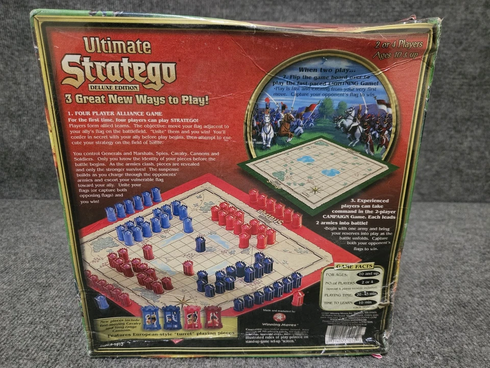 Vintage 1997 ULTIMATE STRATEGO Deluxe Edition Board Game - Image 2 of 4