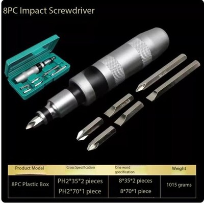 Ultra-Hard Vibrating Multi-Function Screwdriver for Stripped Screws  Tools