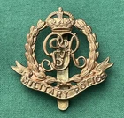 The Military Police "GvR" ~ 100% Genuine WW1, British Military Army Cap Badge.