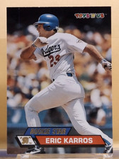 1993 Topps Stadium Club Toys R Us #63 - Rookie Star Eric Karros - Near Mint