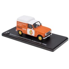 Renault 4 Fourgonnette Service Surelevee 400kg 1:43 Hachette Collection Diecast