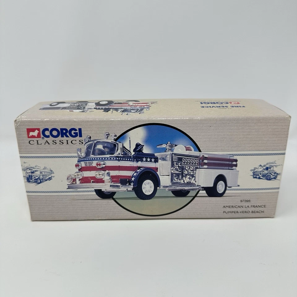 Vintage Corgi Classics American La France Pumper Vero Beach With Box 1995 - Image 2 of 4