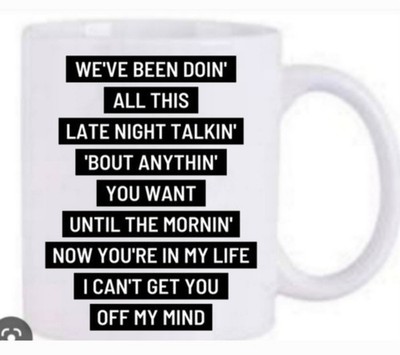 Harry Styles Late Night Take Lyrics Tasse Neu Spülmaschinenfest  