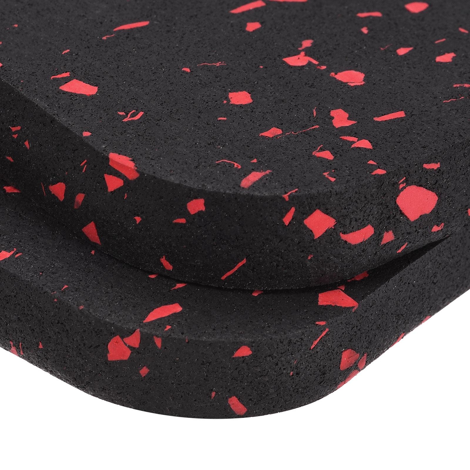 Tapis Roulant Tappetino-3.9"x3.9" Tappetino,Nero Rosso 4pz foto 4