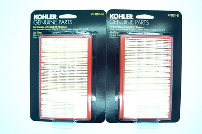 #ad GENUINE OEM KOHLER PART # 14 083 01 S1 AIR FILTER 14 083 01 S SET OF 2 COURAGE $24.17