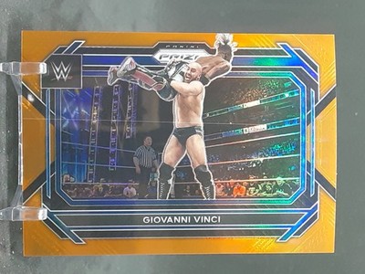 GIOVANNI VINCI 2023 PANINI PRIZM WWE ORANGE 94/99 HY4