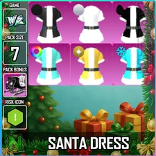 World Zero WZ - 7 PACK - SANTA DRESS - XMAS PACK BONUS: ANTI SLEIGH