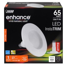 Feit LED Retrofit Kit 7.5" White 11.3W 120V Energy Star