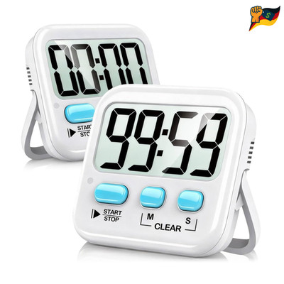 Antonki Timer Set 2 Digital Küche Timer Magnetisch 2 5G 1000 W