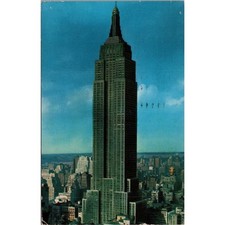 Empire State Building New York Postcard PC555