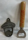 Coca Cola Vintage Wall Bottle Opener Vintage Wood Handle German Bottle Opener