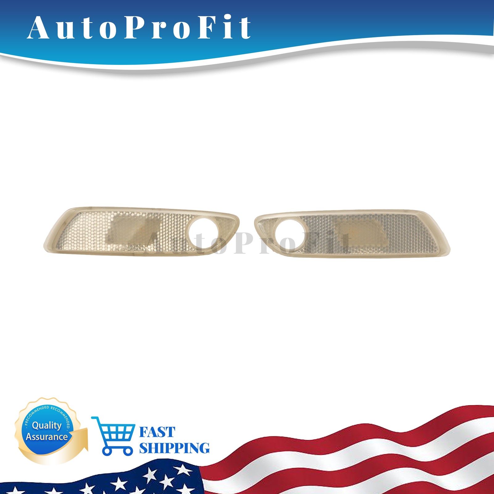 NEW Pair Front Fender Side Marker Lights For Rolls-Royce Ghost Wraith Dawn 10-19