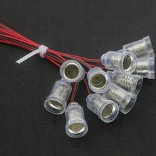 10/20/50/100Pcs E10 Lamp Socket Base with Cable Light Bulb Holder