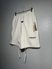 ESSENTIALS LIGHT OATMEAL SHORTS