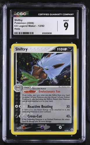 Shiftry graded CGC 9 for sale on eBay