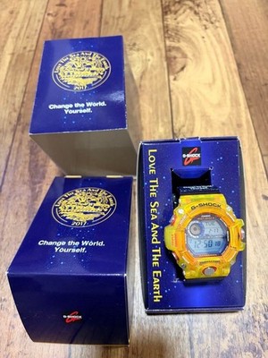 G-SHOCK Rangeman 2017 Love The Sea & Earth Yellow Limited Neu aus Japan