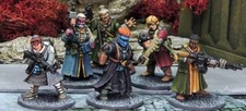 Stargrave Scavengers II   Female Sci-Fi Miniatures Sprue x5 28mm minis 