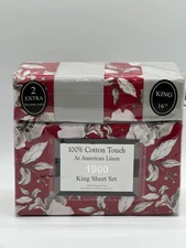 100% Cotton Touch At American Linen 6pcs king sheet set, 1900TC, 16"