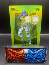 2026 Bo Jackson Battle Arena Rocket Glow Green Battlefoil #GBF-10 Roger Clemens!