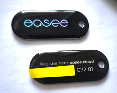 Easee Key RFID Key 1 Stück für die Easee Home Chip für Wallbox
