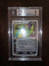 Pokemon BGS 9 Tyranitar Ex #111 Holo Ex Forze Segrete 2005 Italiano