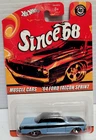 HOT WHEELS SINCE 68 '64 FORD FALCON SPRINT  RED LINE ***MINT ON CARD***