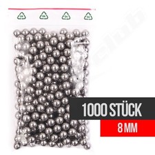 Schleudermunition - Stahlkugeln Kal. 8 mm - 1000 St&uuml;ck