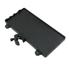 Microphone Stand Tray Sound Card Holder 35cmx16.5cm Adjustable Utility Shelf