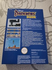 NES DARKWING DUCK  BOX ONLY NO GAME NO MANUAL PAL  B VERSION ONLY FOR DISPLAY
