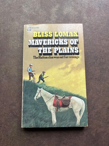 Vintage Ace Paperback Book Mavericks Of The Plains by Bliss Lomax - 第 1/7 張圖片