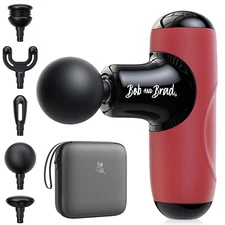 Bob and Brad Q2 Mini&Quiet Pocket-Sized Deep Tissue Muscle Massager Gun Relaxes
