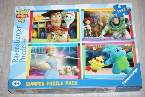 Ravensburger - "Toy Story 4: Epos von Anfang an!" Stichsägen - 4 x 42 Stück 2019