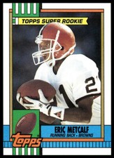 1990 Topps #157 Eric Metcalf