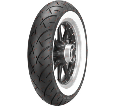 Metzeler ME 888 MT90B16 Rear Tire Whitewall Marathon Ultra Motorcycle WWW ME888