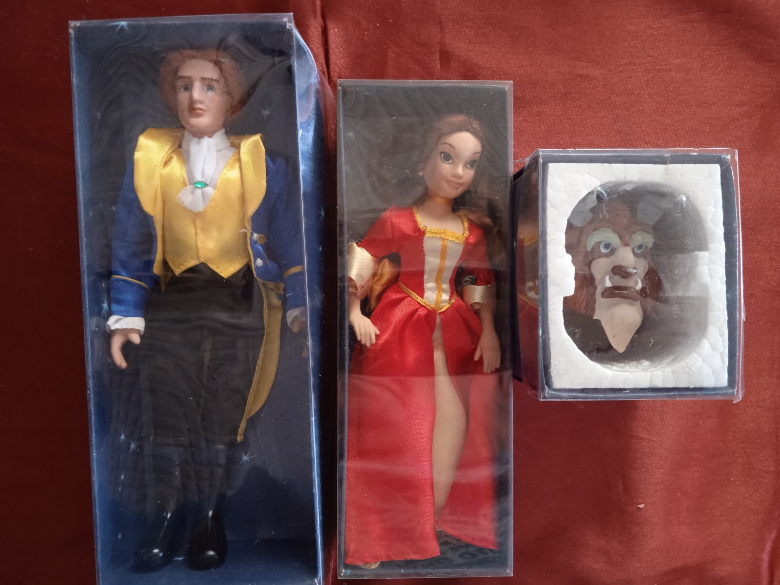 FIGURAS DE PORCELANA LA BELLA Y LA BESTIA - ENVIO CERTIFICADO