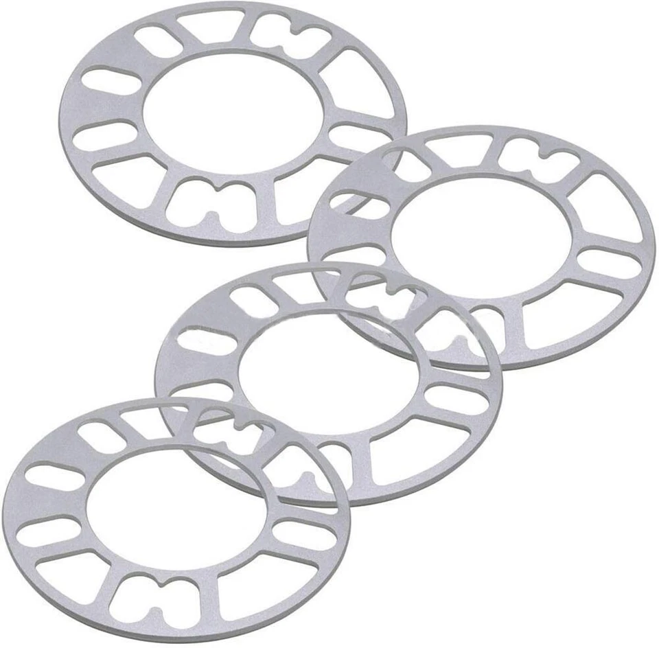 4 pcs 5MM Alloy Wheel Spacers Shims Spacer Universal 4/5 Stud For 5x114.3 5x120 - image 3 of 4