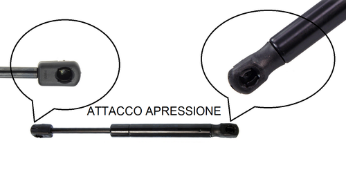 1 PISTONE A GAS MOLLA A PRESSIONE PER LETTO, MOBILI,CUCINA, 20 TIPI,  RICAMBIO - Afbeelding 3 van 29