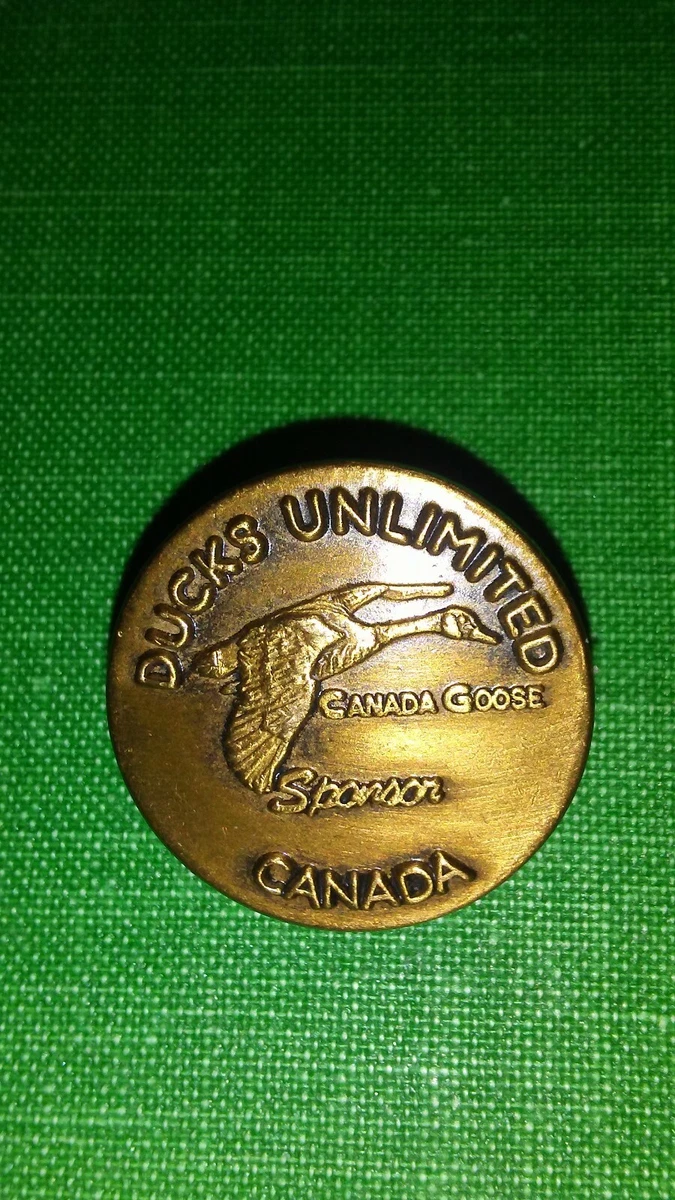 Ducks Unlimited Sponsor Pin Canada Goose Peter Pete Potapoff