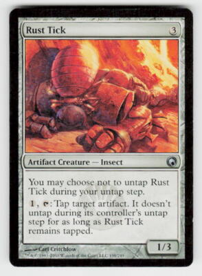 Scars of Mirrodin #198 Rust Tick
