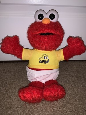 elmo potty doll