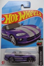 2023 Hot Wheels HW ROADSTERS 7/10 Dodge Viper RT/10 131/250 (Purple)
