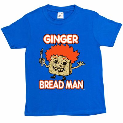 Lebkuchenmann mit Haaren Lebkuchen Gingersnap Kinder Jungen T-Shirt